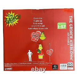 IN HAND Dr. Seuss The Grinch 11 Foot Tall LED Inflatable by Gemmy Industries