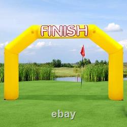 Inflatable Archway 20ft Hexagon Inflatable Arch with 2 Interchangeable Banners
