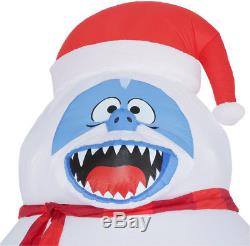 Inflatable Bumble with Santa Hat 12 Ft. Tall Self Inflates Christmas Holiday
