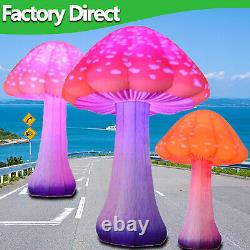 Inflatable Mushroom Decorations for Theme Park Event Party Stage Decoration USA