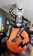Inflatable Skeleton 8ft Totally Ghoul On Pumpkin Vintage Kmart Works! 8