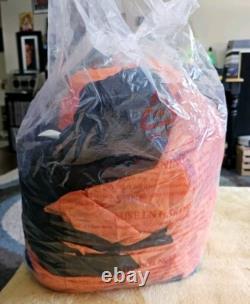 Inflatable Skeleton 8ft TOTALLY GHOUL On Pumpkin Vintage Kmart Works! 8