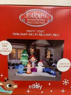 Island of Misfit Toys Rudolph the Red Nosed Reindeer Gemmy Airblown Inflatable