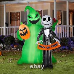 JACK SKELLINGTON OOGIE BOOGIE Halloween Inflatable Nightmare Before Christmas