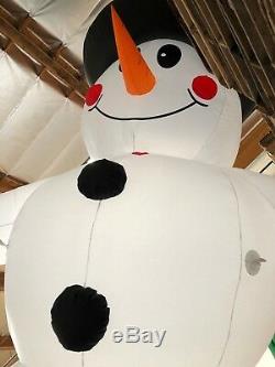 JUMBO 20 Foot Christmas Inflatable Snowman Yard Outdoor Balloon Decoration