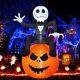 Jack Skellington & Pumpkin 6 Ft Inflatable Halloween Yard Decorations Outdoor