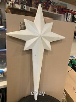 LARGE Blow Mold Star of Bethlehem 39 Tall Union Products Inc. 1993 CHRISTMAS