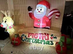 LED Indoor/Outdoor 10 Ft Christmas Inflatable