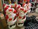 Lot/6x 43 Christmas Blow Mold Santa Claus Lighted Union Products Free Shipping