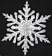 Large 48 Lighted Shimmering Folding Snowflake Led Lights Outdoor Christmas Yard