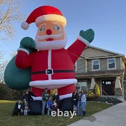 Large Christmas Inflatable Santa Claus 26Ft TKLoop Premium with Blower Outdoor