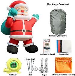 Large Christmas Inflatable Santa Claus 26Ft TKLoop Premium with Blower Outdoor