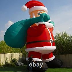 Large Christmas Inflatable Santa Claus 26Ft TKLoop Premium with Blower Outdoor