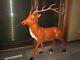Large Lighted Reindeer Blow Mold Christmas Deer Buck Yard Decoration 36 New