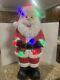 Large Santa Claus Christmas Lighted Blow Mold Weighted Base