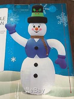 Last New HUGE 20 Foot Tall Christmas Lighted Snowman Airblown Inflatable