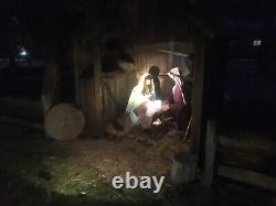 Life Size Nativity Set with Manger custom made