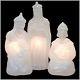 Lighted Plastic Wisemen For White Marble Nativity Blow Mold Christmas