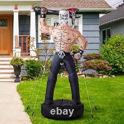 Liquid Death Murder Man Inflatable halloween lawn decoration