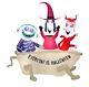 Lock Shock And Barrel In Tub Nightmare Before Christmas Airblown Inflatable New