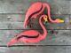 Lot Of 2 Vintage 1958 Pink Flamingos Mold Craft Inc Mcm Yard Decor Beautiful