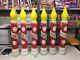 Lot Of 6 38 Candles Blow Mold Christmas Noel Light Up Yard Lawn Decor