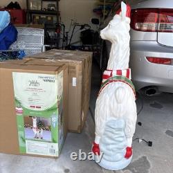 Lowe's Christmas Llama Blow Mold 36'' Rare Holiday Decor Lowe's Christmas Llama Blow Mold 36'' Rare Holiday Decor