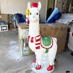 Lowe's Christmas Llama Blow Mold 36'' Rare Holiday Decor Lowe's Christmas Llama Blow Mold 36'' Rare Holiday Decor