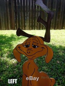 MAX The Reindeer CINDY Lou Who Why Mr. Grinch Yard Art Bundle