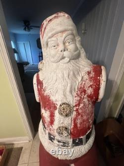 Mechanical Santa Blow Mold 1980s Mechanical Santa Blow Mold 1980s
