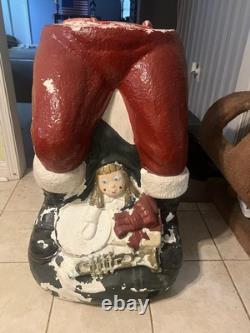 Mechanical Santa Blow Mold 1980s Mechanical Santa Blow Mold 1980s