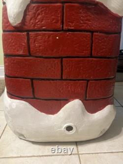 Mechanical Santa Blow Mold 1980s Mechanical Santa Blow Mold 1980s