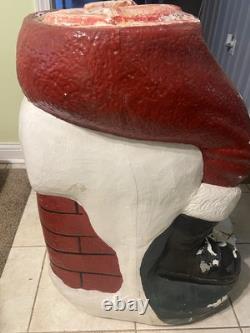 Mechanical Santa Blow Mold 1980s Mechanical Santa Blow Mold 1980s