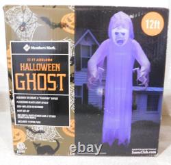 Members Mark Airblown Inflatable 12ft Halloween Ghost Floating Effect Yard Decor