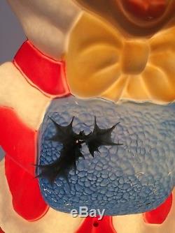 Mickey & Minnie Mouse Blow Mold Set 32 Disney Christmas Decorations Lighted