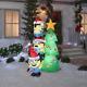 Minions Despicable Me Airblown Christmas Tree Inflatable 6' Light Up Cute