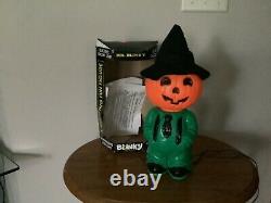 Mr. Blinky Halloween Mini Blow Mold Electric Light-Up Decoration 645H