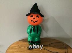 Mr. Blinky Halloween Mini Blow Mold Electric Light-Up Decoration 645H