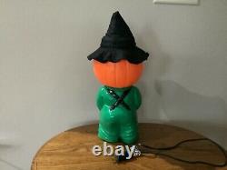 Mr. Blinky Halloween Mini Blow Mold Electric Light-Up Decoration 645H