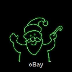 Mr. Christmas Musical Cartoon Laser (Green) Outdoor Holiday Projector, 60527