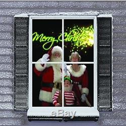 Mr. Christmas Virtual Holiday Projector Kit, Black
