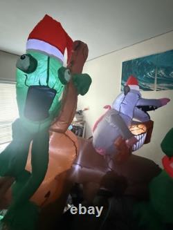 Musical Alligator Swap Bayou Banjo Band Jambroee Christmas Airblown Inflatable Musical Alligator Swap Bayou Banjo Band Jambroee Christmas Airblown Inflatable