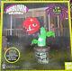 New 2014 Gemmy 7' Lighted Venus Fly Trap Plant Halloween Inflatable Airblown New