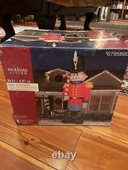 NEW 2016 Gemmy Christmas Airblown Inflatable Colossal Toy Soldier