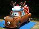 New 6' Long Disney Lighted Cars Christmas Inflatable Tow Truck Mater Airblown