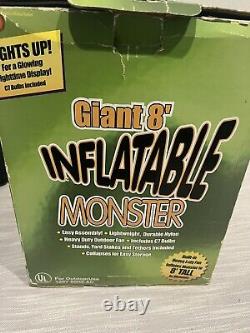 NEW! GEMMY Frankenstein's Monster 8' Light Up Airblown Inflatable HALLOWEEN