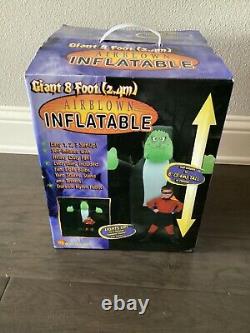 NEW! Gemmy Halloween Frankenstein's Monster 8 Foot Inflatable Airblown Light Up