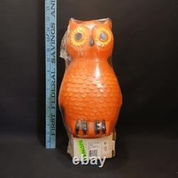 NEW SEALED 1980s 1993 UNION PRODUCTS OWL HALLOWEEN BLOW MOLD 14-inch OLD STOCK NEW SEALED 1980s 1993 UNION PRODUCTS OWL HALLOWEEN BLOW MOLD 14-inch OLD STOCK