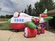 Nib 18.5ft Christmas Airblown Inflatable Massive Airplane! Air Santa