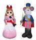 Nutcracker Clara And The Mouse King Christmas Airblown Yard Inflatables